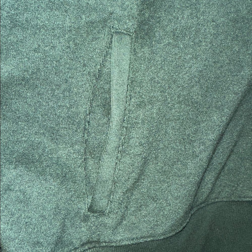 OFFLINE S Hunter Winter Greene Terrycloth Cotton Quarter Zip Pullover w/Pockets - Picture 12 of 16